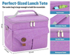 Customized Leakproof School Travel Office Picnic Insulated Lunch Box Tote Lunch Bag for Men Women Adults