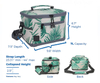 6 Can Beer Cooler Insulated Leak Resistant Small Lunch Box Bag Custom Sublimation Beach Cooler Bag