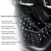 Hot sales soft car pet bag portable safety breathable pet supplies car dog seat bag cheap factory