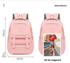 BSCI Hot Sales Manufacturers New Fashion Large Backpack 15.6 Inch Waterproof School Leisure Trend Backpack