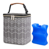 Wholesale Tote Breast Milk Cooler Bag Fits 4 Baby Bottles Up To 9 Ounce, Baby Bottle Bag For Nursing Mom Daycare