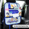 Children's Cartoon Car Seat Back Hanging Bags Car Back Seat Organizer Bag Car Chair Back Storage Bags
