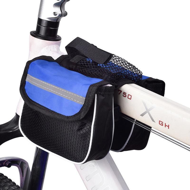 WHEEL PU Shoulder Strap Waterproof Handlebar Bag For Bike Multi-purpose Cycling Bag