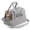 Breathable Pet Carry Bag Dog Accessories Pet Carrier Tote Bag Airline Approved Dog Bags Travel with Adjustable Shoulder Strap