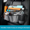 Multi-Functional Vehicle Storage Bag Seat Back Hanging Bag Car Trunk Storage Bag Back Seat Organizer