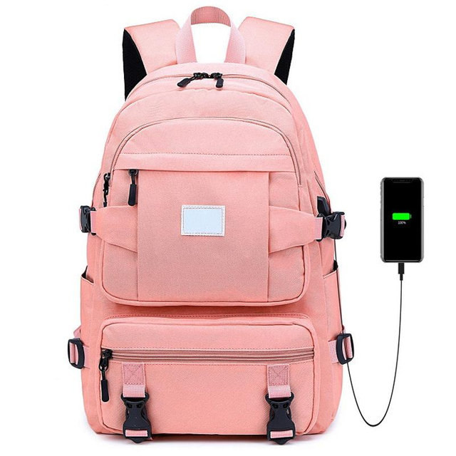 BSCI Manufacturers Wholesale For Travel /School Backpack With Logo USB Large Capacity Multi-function Backpack