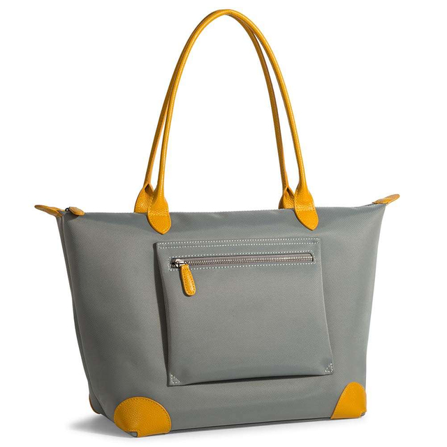 Fashion Leather Tote Bag for Women Large Lightweight Nylon Shoulder Handbags And Travel Work Women Bag