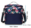 Wholesale Waterproof RPET Customized Printing Pattern School Portable LFGB Thermal Insulated Cooler Lunch Bag