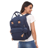 Diaper Bag Baby Nappy Changing Bags Multifunction Waterproof Backpack With Changing Pad Stroller Straps Pacifier Case Unisex