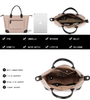 Fashion Large Lightweight Nylon Shoulder Handbag Leather Tote Bag For Women Travel Work