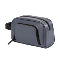 Mens Toiletry Bag Travel Large Capacity Travel Cosmetic Bag Leather Toiletry Bag for Men with Portable Handle