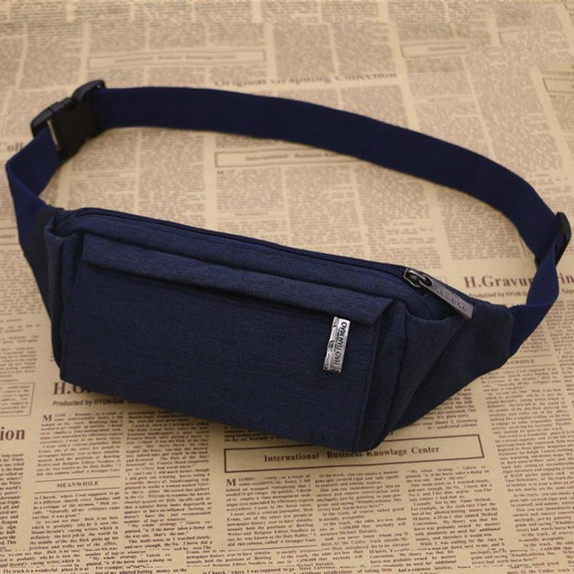 Good Designer Fanny Pack High Quality Waterproof Oxford Sports Waist Bag Crossbody with Multi Pockets