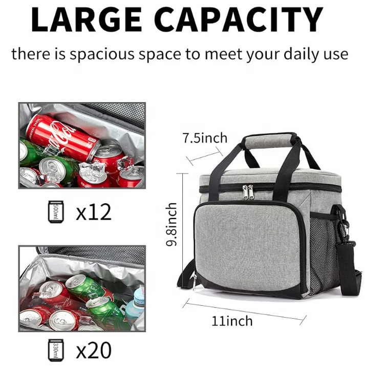 new arrival custom design portable fish cooler bag with insulation travel picnic camping adult insulated large lunch bags