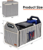 Custom Car Trunk Organizer And Storage Car Folding Storage Organizer with Cooler Suv Trunk Target Tool Box Bag