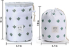 High Quality Custom Print Lazy Drawstring Cosmetic Makeup Bag Soft Waterproof Travel Cosmetic Toiletry Bag