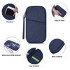 Travel passport rfid wallet card key card purse passport holder organizer