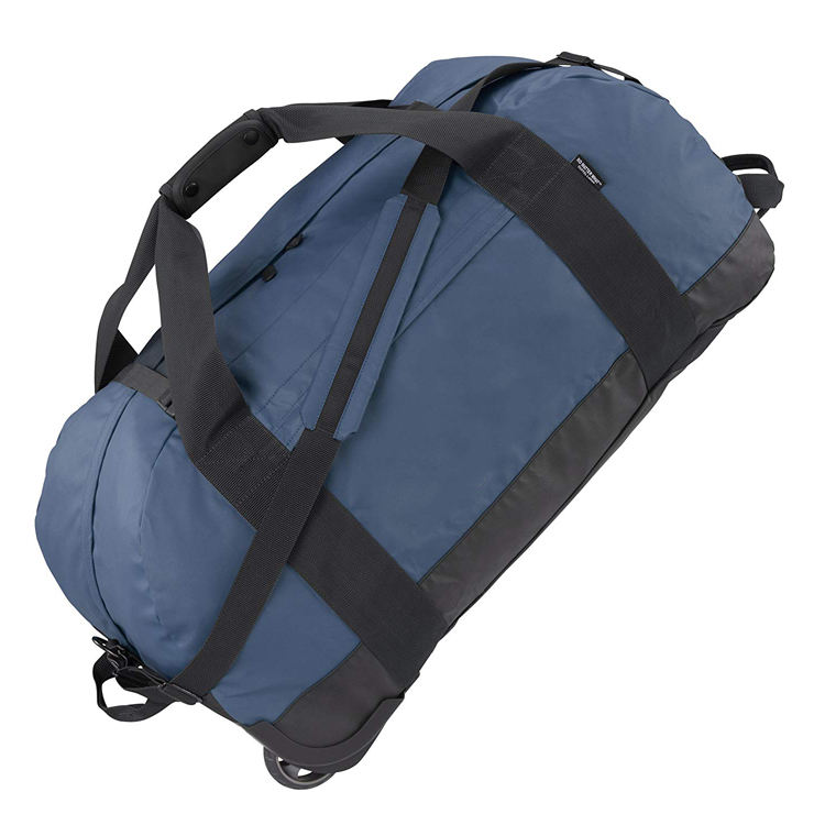 Waterproof Customized Logo Sports Travel Carry On Wheeled Duffle Bag