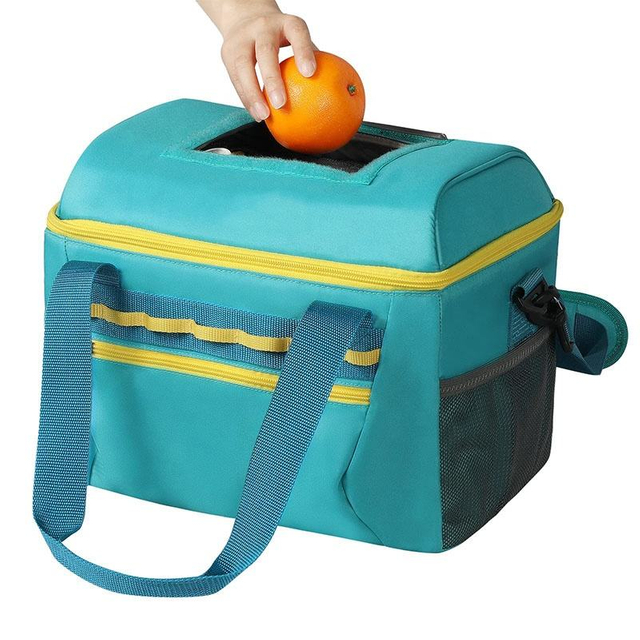 Soft Foldable Aluminum Foil Insulation Bag Carry Out Drink Wholesale Insulated Lunch Cooler Bags for Camping