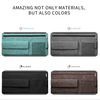 Hanging auto car zipper note pen storage holder point pocket card organizers sun visor organizer