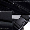 Black custom multi-functional belt bag fanny pack waterproof running sport waist bag