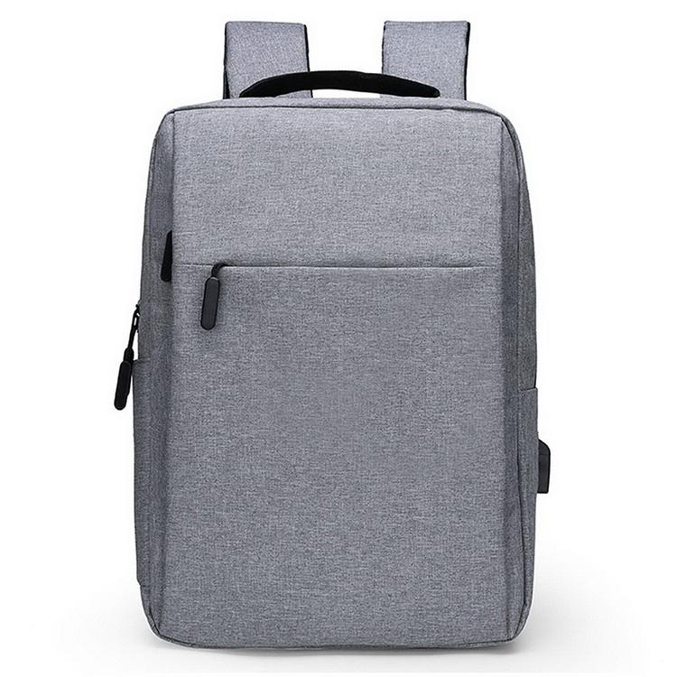 College school backpack USB charging port student backpack laptop school bag custom logo