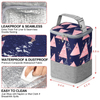 Custom Logo Durable Full Printing Milk Thermal Insulation Fabric Cooler Bag for Baby Bottle Outdoor Cooler Bag Breastmilk