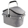 22L Folding Collapsible Insulated Picnic Cooler Basket for Gathering Travel Camping BBQ