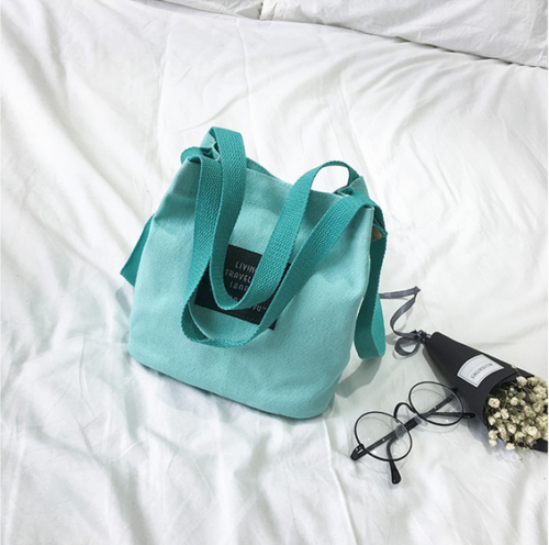 Canvas Leisure Travel Bag Crossbody Bag Women/tote bag