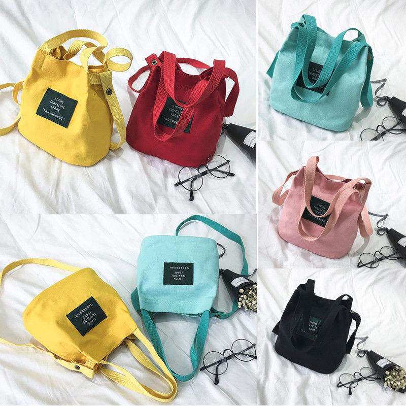 Canvas Leisure Travel Bag Crossbody Bag Women/tote bag