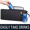 Hidden Golf Bag Beverage Cooler Soft Sided Insulated Cooler Holds A 6 Pack of Cans Or Two Wine Bottles