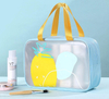 Simple Fashion Multicolour Waterproof Makeup Toiletries Packing Bags Clear Cosmetic Bag Or Pouches New Design