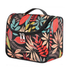 Fashion Lady Sublimation Printing Hanging Toiletry Cosmetic Bag Water Resistant Travel Makeup Organizer with Hook