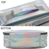 Wholesale Holographic PU Girls Boys School Lunch Bag Portable Cooler Bag
