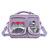 Wholesale Light Purple Custom Insulated Lunch Bag Kids School Thermal Food Drink Cooler Bag