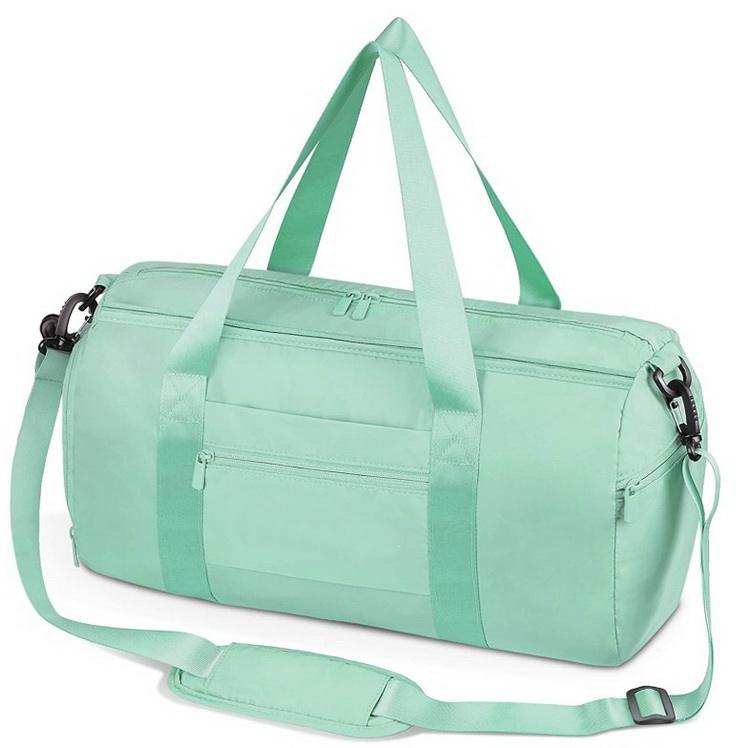 Designer Waterproof Fashion Ladies Travel Weekender Gym Duffel Bag Sports Bag Fitness with Wet Pocket