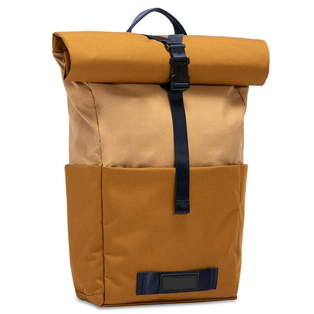 Custom Eco Recycled Rpet Rolltop Laptop Backpack for Men And Women Large Waterproof Daypack School Bag