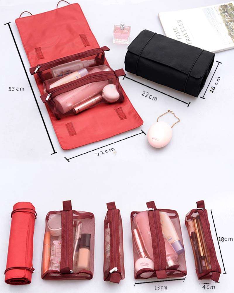 Travel Toiletry Bag Portable Makeup storage Cosmetics Toiletries Organizer makeup storage Personal Bag Dopp Kit