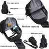 Street Fashion Hip Hop Men Women Chest Bag Multipurpose Casual Sling Shoulder Bag Custom Logo Cross Body Bag