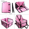 dog pet booster seats for cars portable dog pet car seat travel carrier with seat belt