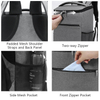 Waterproof PEVA Lining Zipper Wine Beer Lunch Bags Cooling Insulated Backpack Cooler Bag for Sea Food