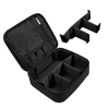 Custom Lady Beauty Waterproof Adjustable Dividers Travel Black Cosmetic Case Make Up Brushes Organizer Makeup Big Size Bag