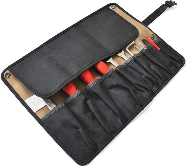 2021 New Arrived Portable Folding Rollup Quality Oxford Tool Storage Organizer Bag
