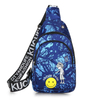 wholesale waterproof shoulder bag lightweight small sling backpack unisex chest crossbody daypack for kids teens boys and girls