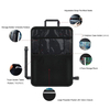 Foldable Car Seat Back Organizer Backseat Anti-Kick Storage Bags Quilted Storage Organizer Car Seat Back Multi-pocket