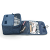 Portable Water-resistant Hanging Travel Wash Makeup Organizer Polyester Men Toiletries Bag Travel Bags for Toiletries