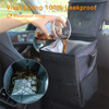 Multi-function Car Trash Can Foldable Hanging Car Trash Can Garbage Bag Leakproof Foldable garbage can with Mesh Pockets