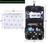 Women Makeup Bags Travel Cosmetic Toiletries Organizer Waterproof Wash Bag
