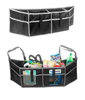 Polyester Storage Car Back Hanging Organizer New Arrival Car Trunk Organizer Collapsible with Multi Pockets for Car SUV Van