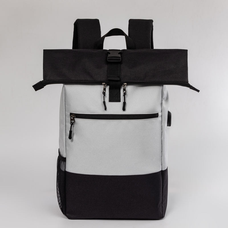 Large Custom Men Hiking Rucksack School Bag Laptop Back Pack Sports Travel Rolled Top Backpack