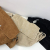 2022 New Woman Tote Bag Corduroy Simple One Shoulder Diagonal Portable Corduroy Small Bag Shopping Bags Handbags Amazon Hot Sale